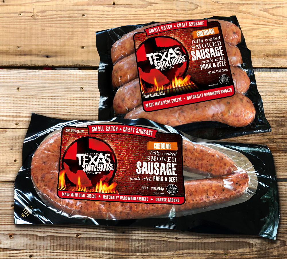 Texas Smokehouse Cheddar Smoked Sausage